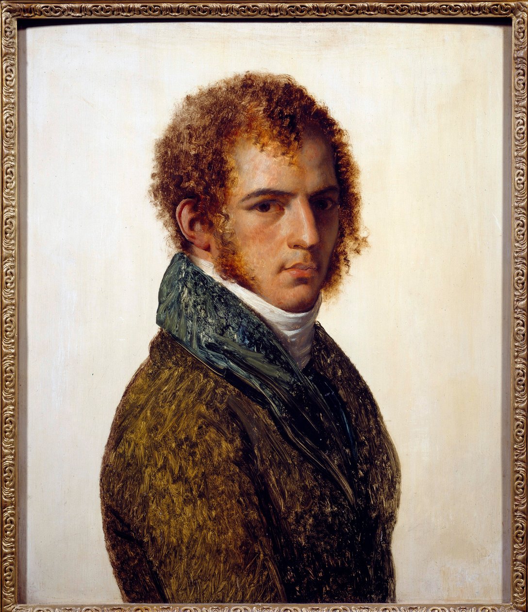 画家本杰明-罗兰的画像 安妮-路易斯-吉罗代-德-特里奥松（Anne-Louis Girodet de Roucy Trioson）的画作 作者 安妮·路易斯·吉罗代德·鲁西·特里森