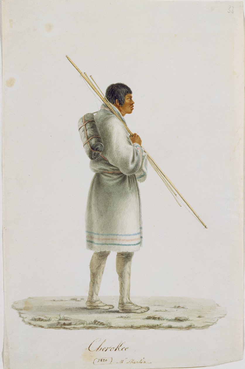 切诺基，1820年 作者 安妮·玛格丽特·海德·德·诺伊维尔