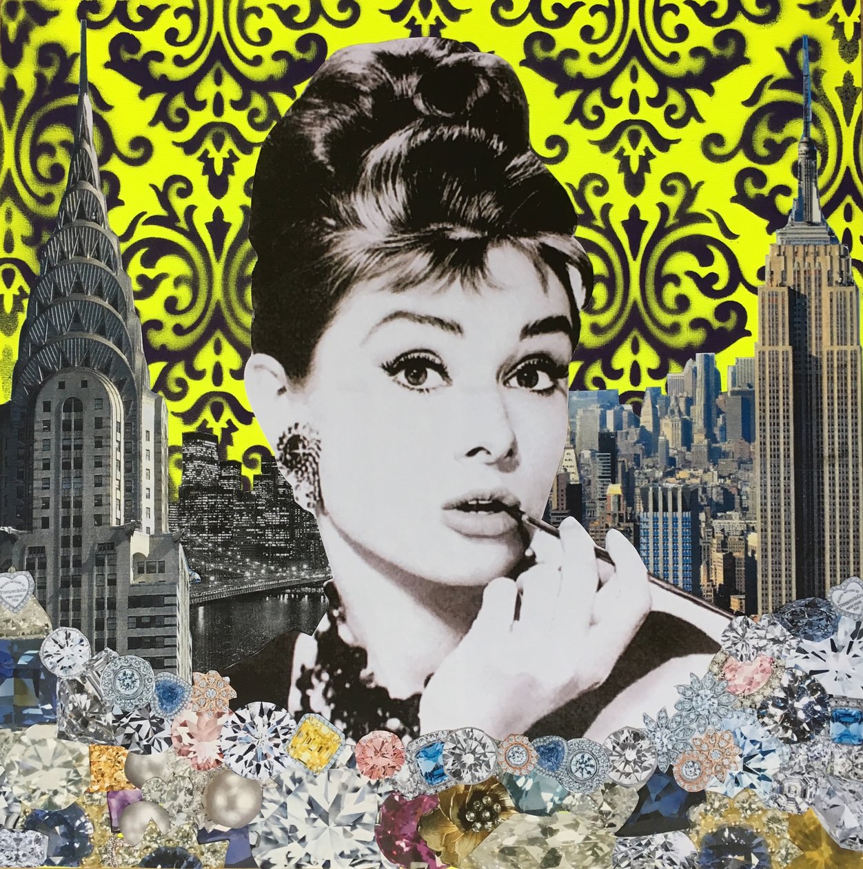 Audrey yellow, 2015 作者 安妮取消