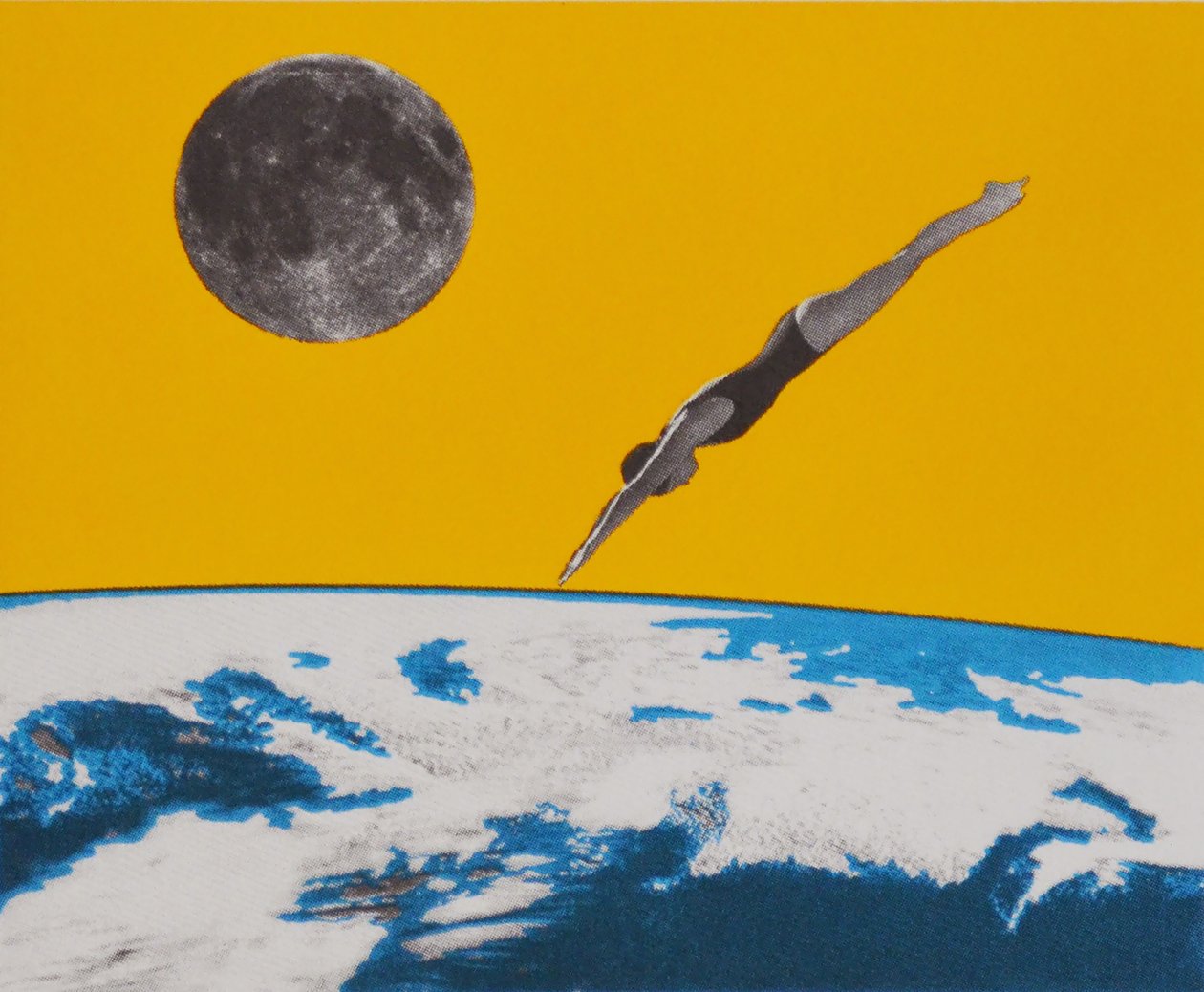 The space dive, 2016 作者 安妮取消