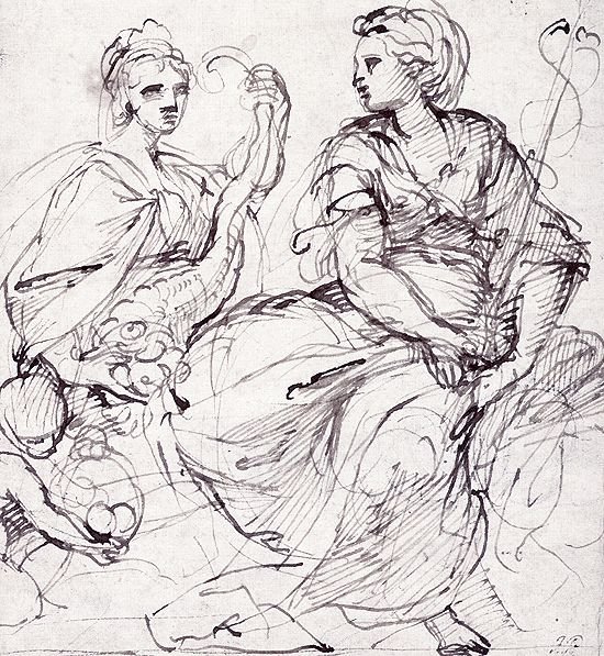 丰富和幸福 作者 Annibale Carracci