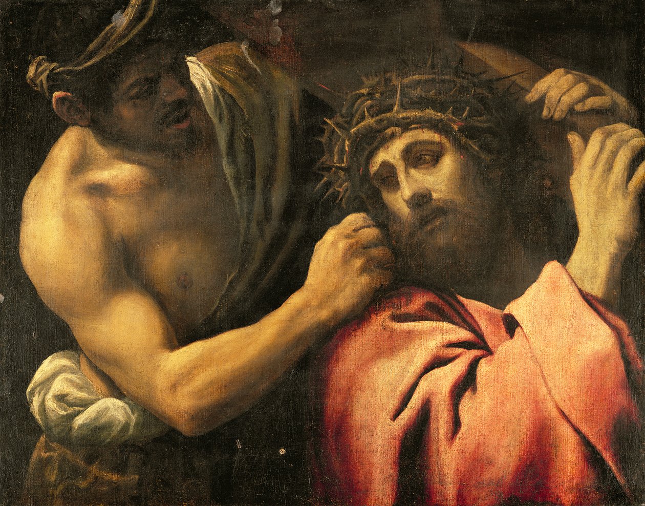 基督背着十字架 作者 Annibale Carracci