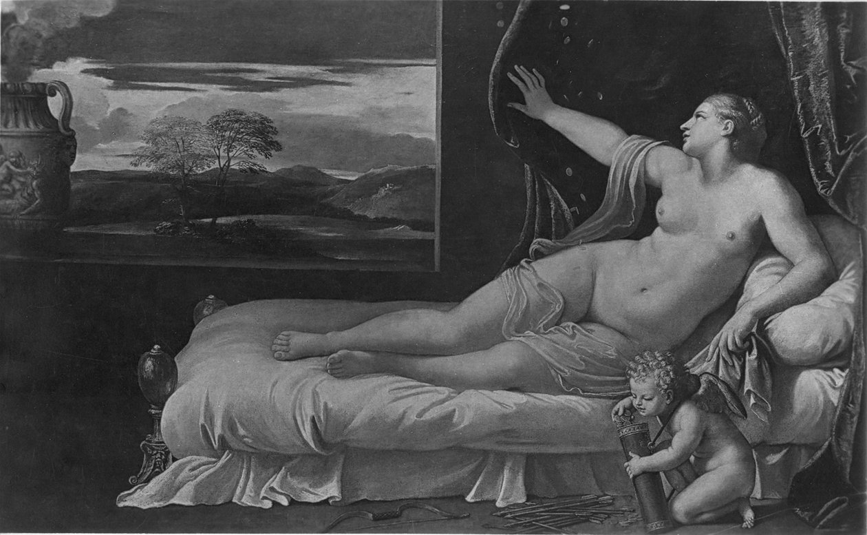 达娜厄 作者 Annibale Carracci