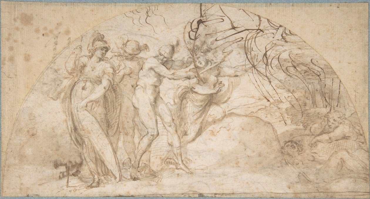 珀尔修斯斩首美杜莎 作者 Annibale Carracci