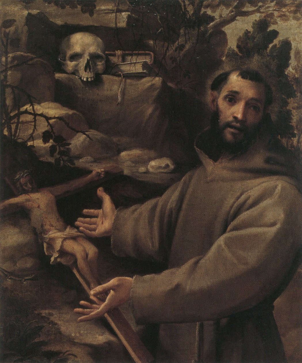 圣弗朗西斯 作者 Annibale Carracci