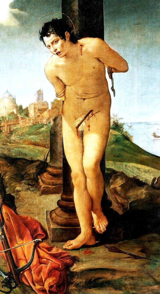 圣塞巴斯蒂安 作者 Annibale Carracci