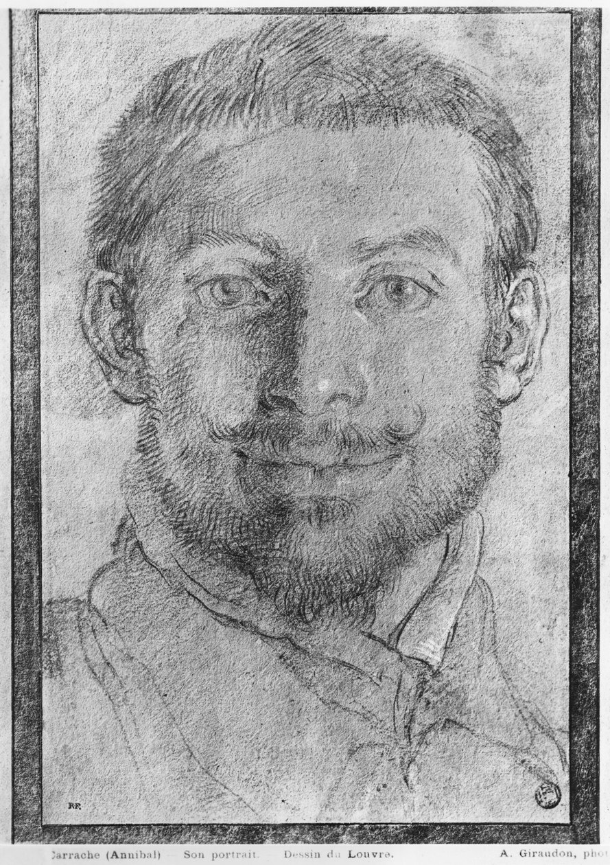 自画像 作者 Annibale Carracci