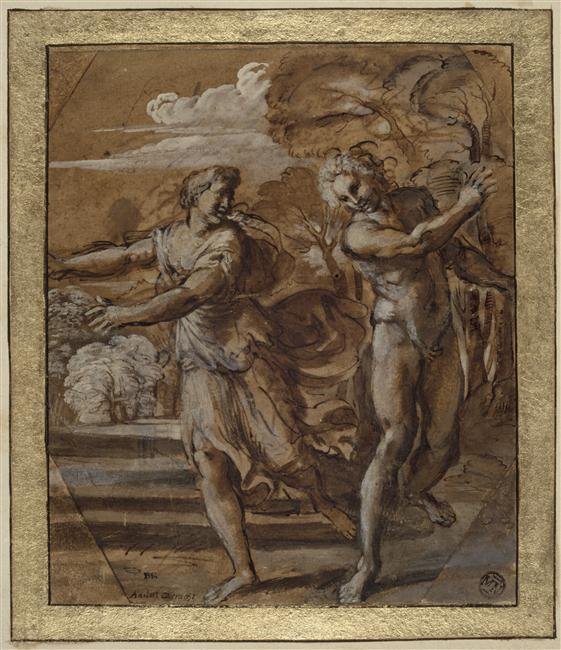 研究博洛尼亚的Lupercalia Palazzo Magnani壁画 作者 Annibale Carracci