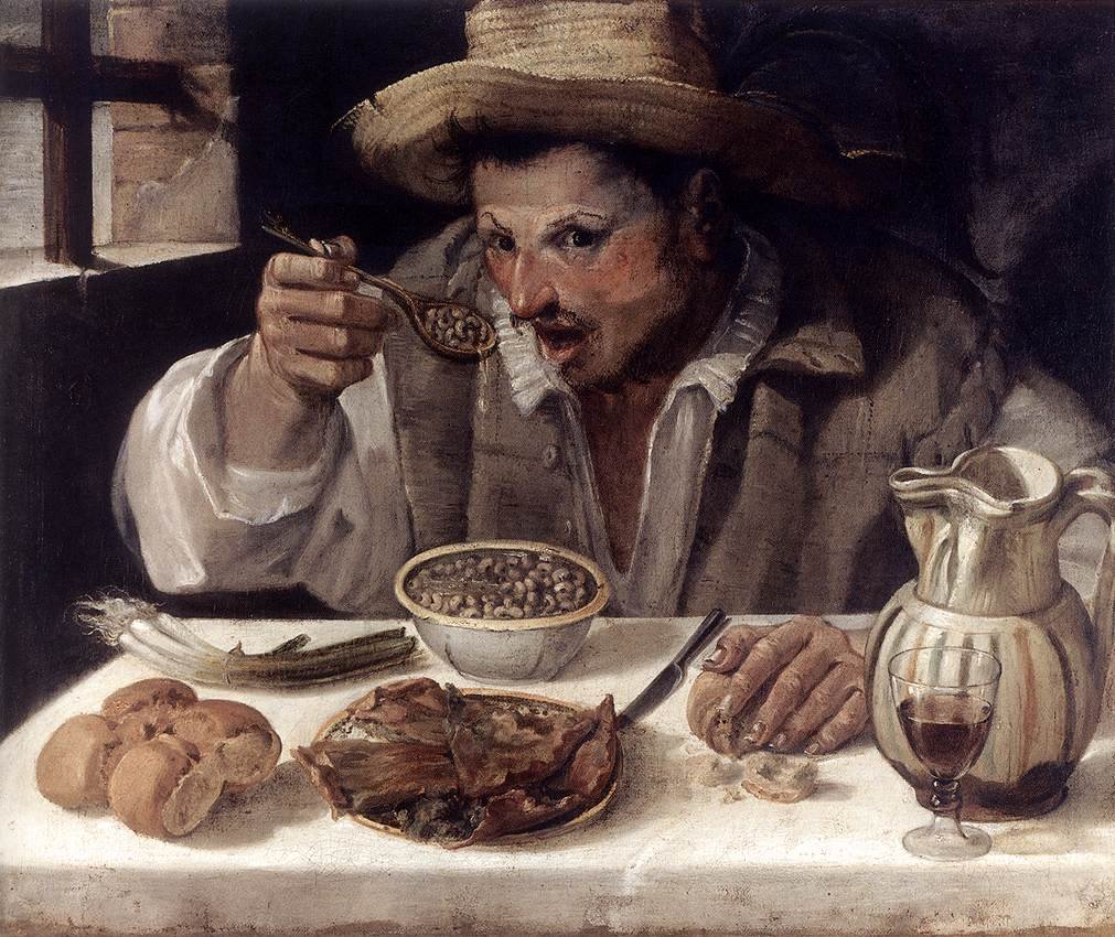 Beaneater 作者 Annibale Carracci