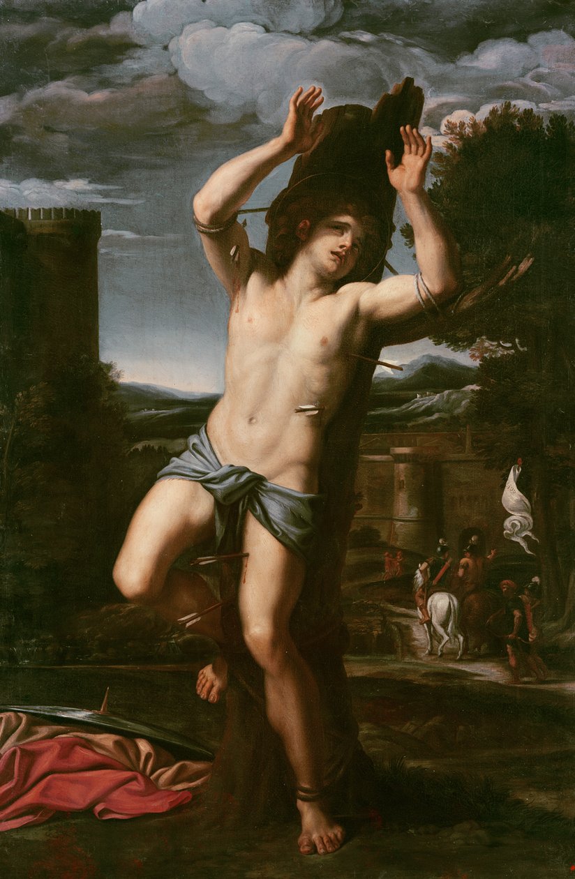 圣塞巴斯蒂安的殉难 作者 Annibale Carracci