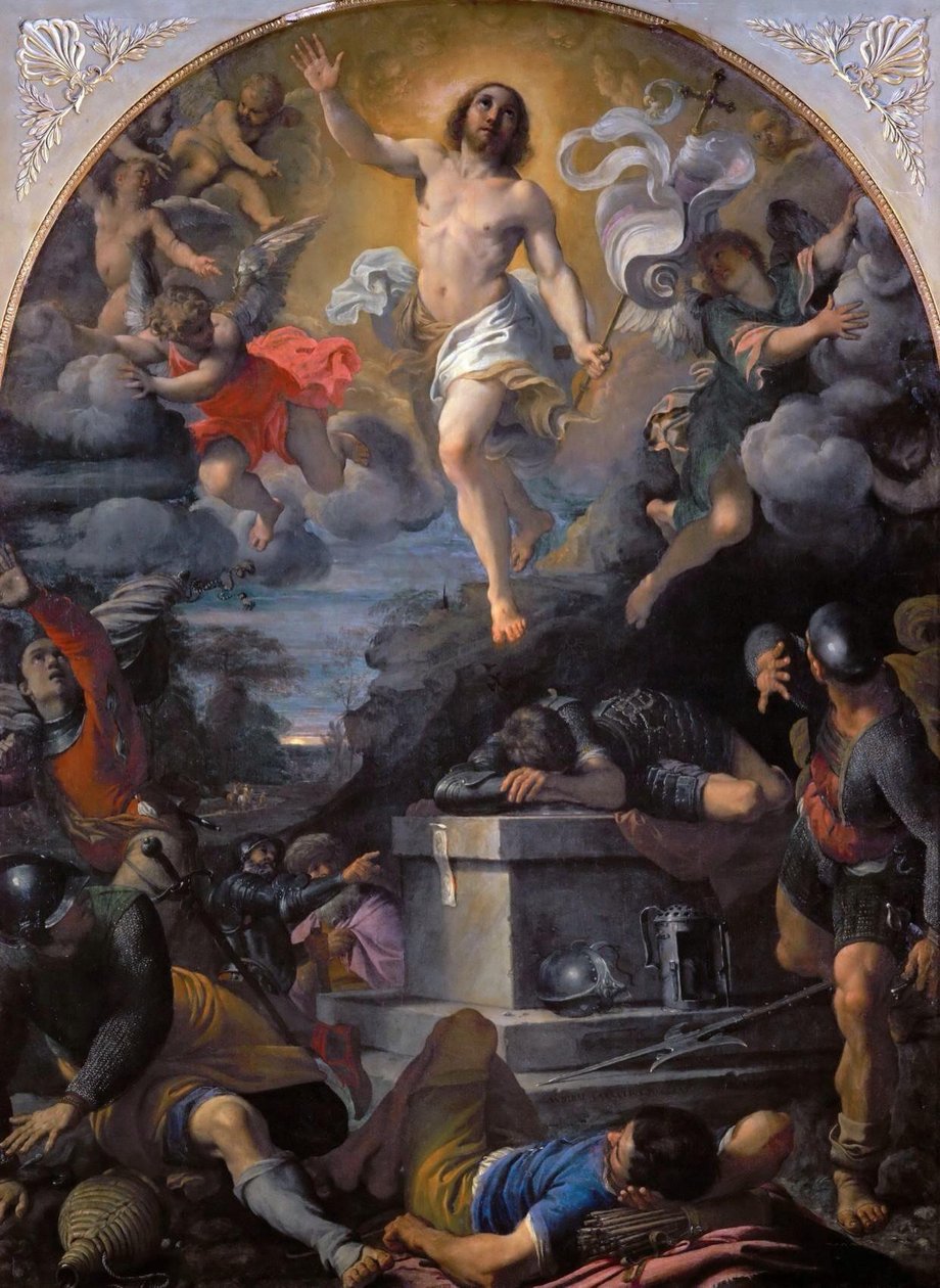 基督的复活 作者 Annibale Carracci