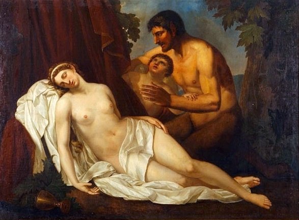 醉酒的金星 作者 Annibale Carracci