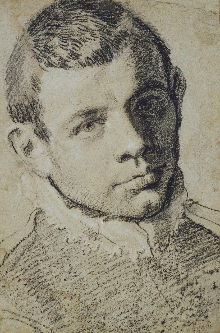自画像 作者 Annibale Carracci