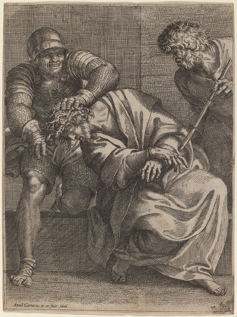 披荆斩棘的基督 作者 Annibale Carracci