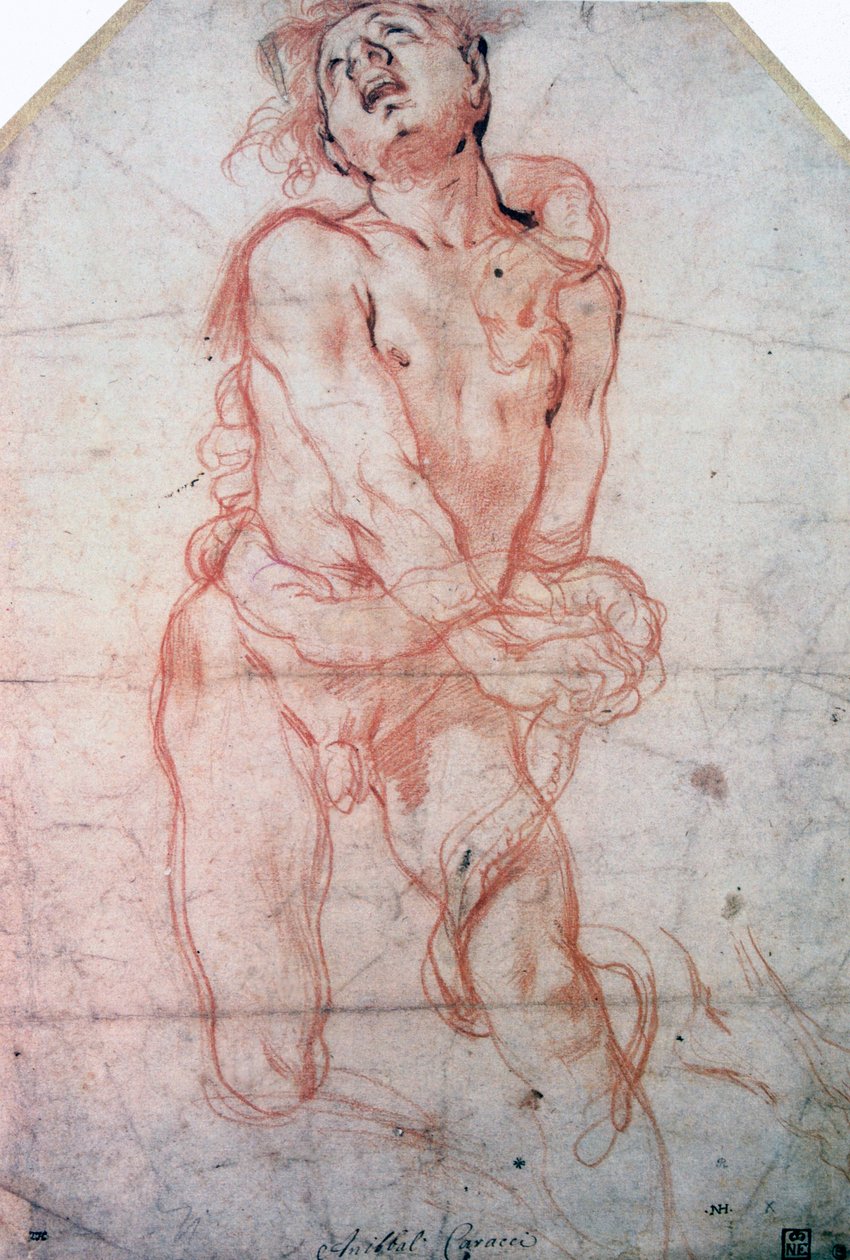 图研究，1560-1609 作者 Annibale Carracci
