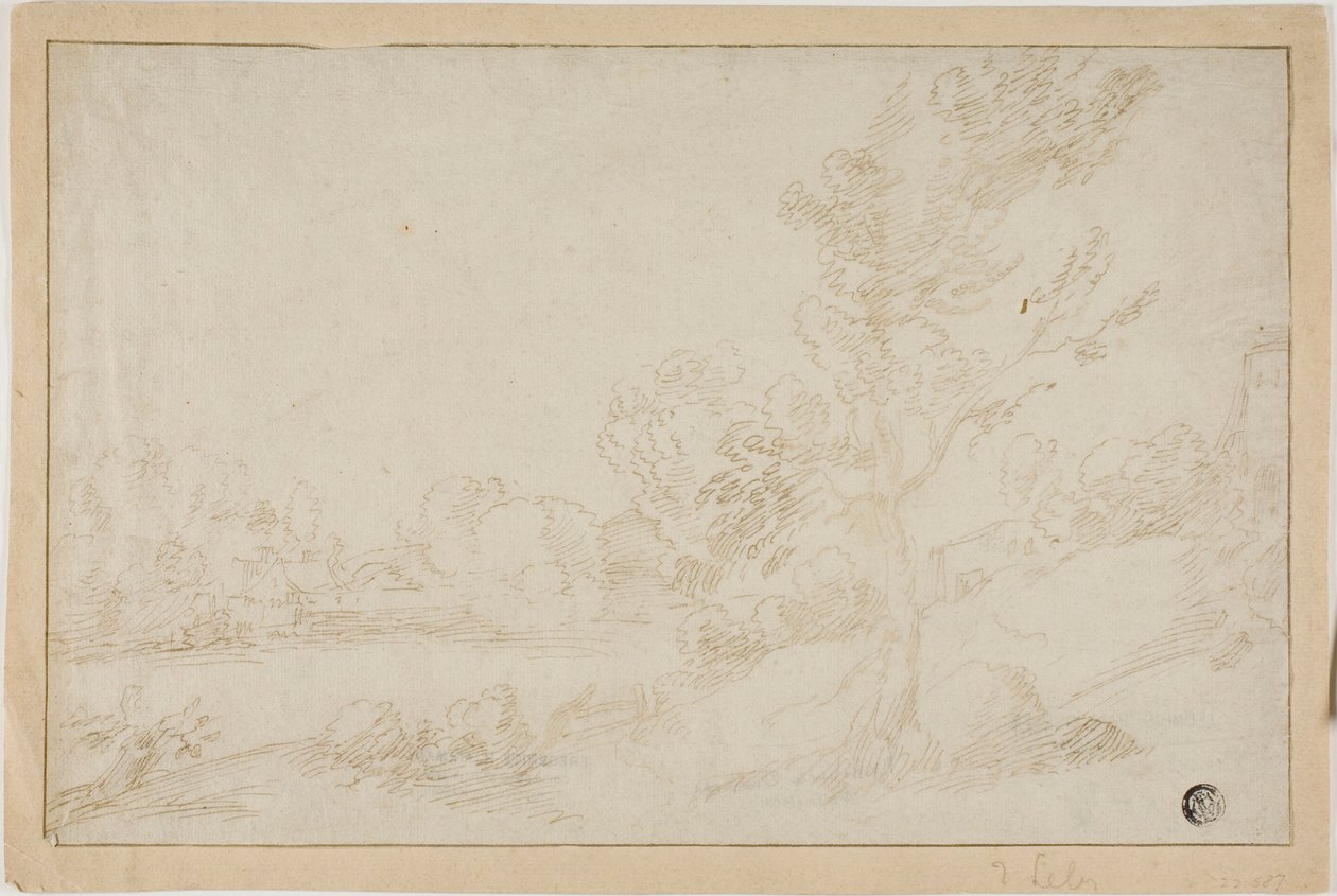 河岸景观 作者 Annibale Carracci