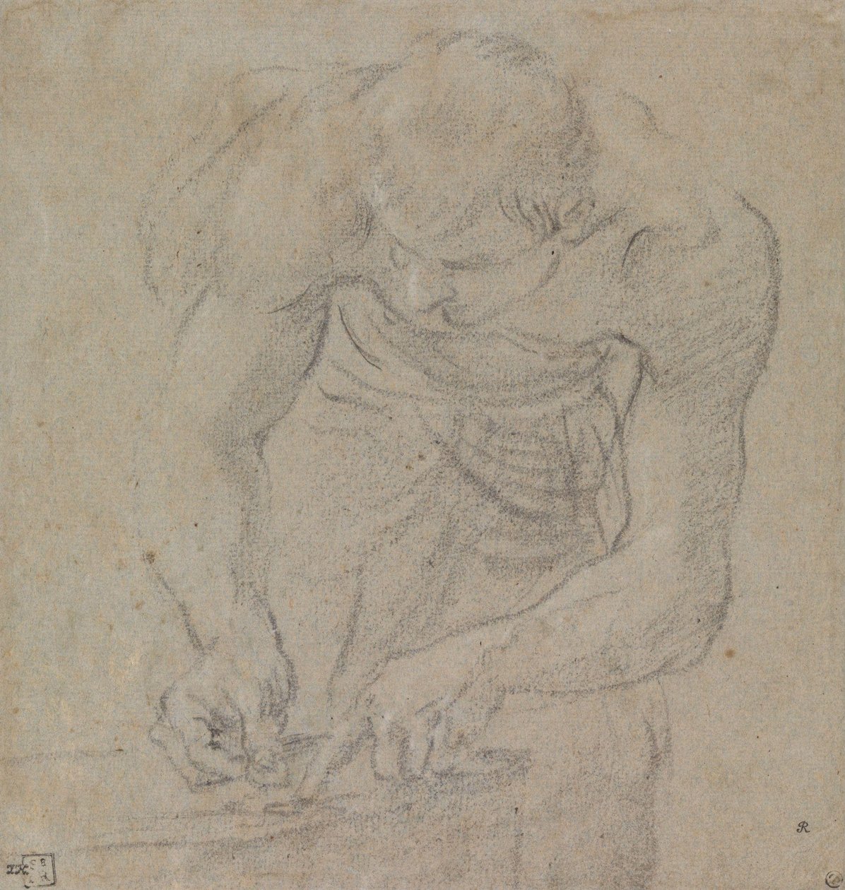 数硬币的人 作者 Annibale Carracci