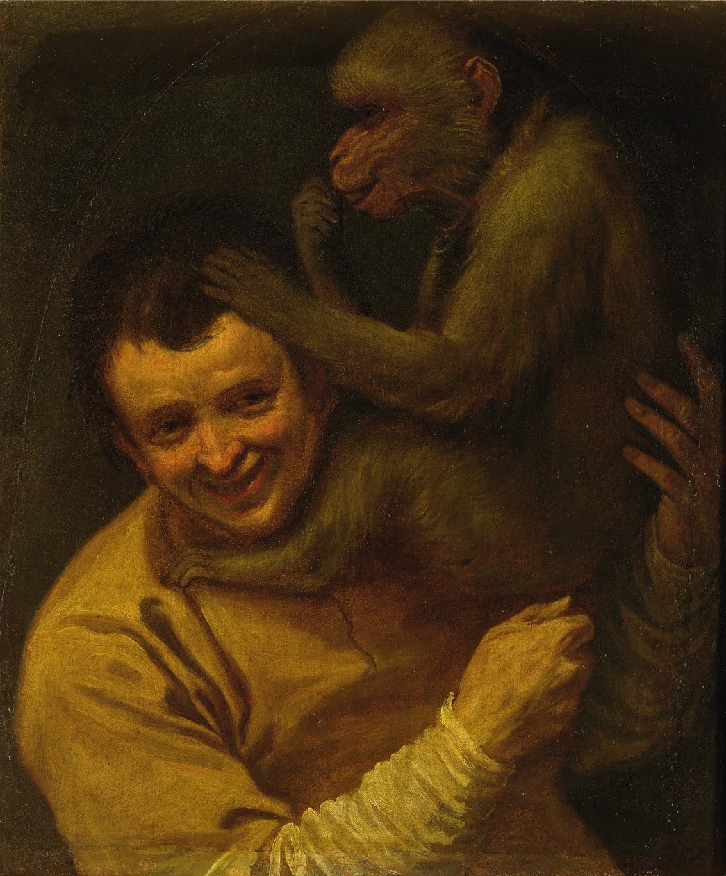 猴子的男人 作者 Annibale Carracci