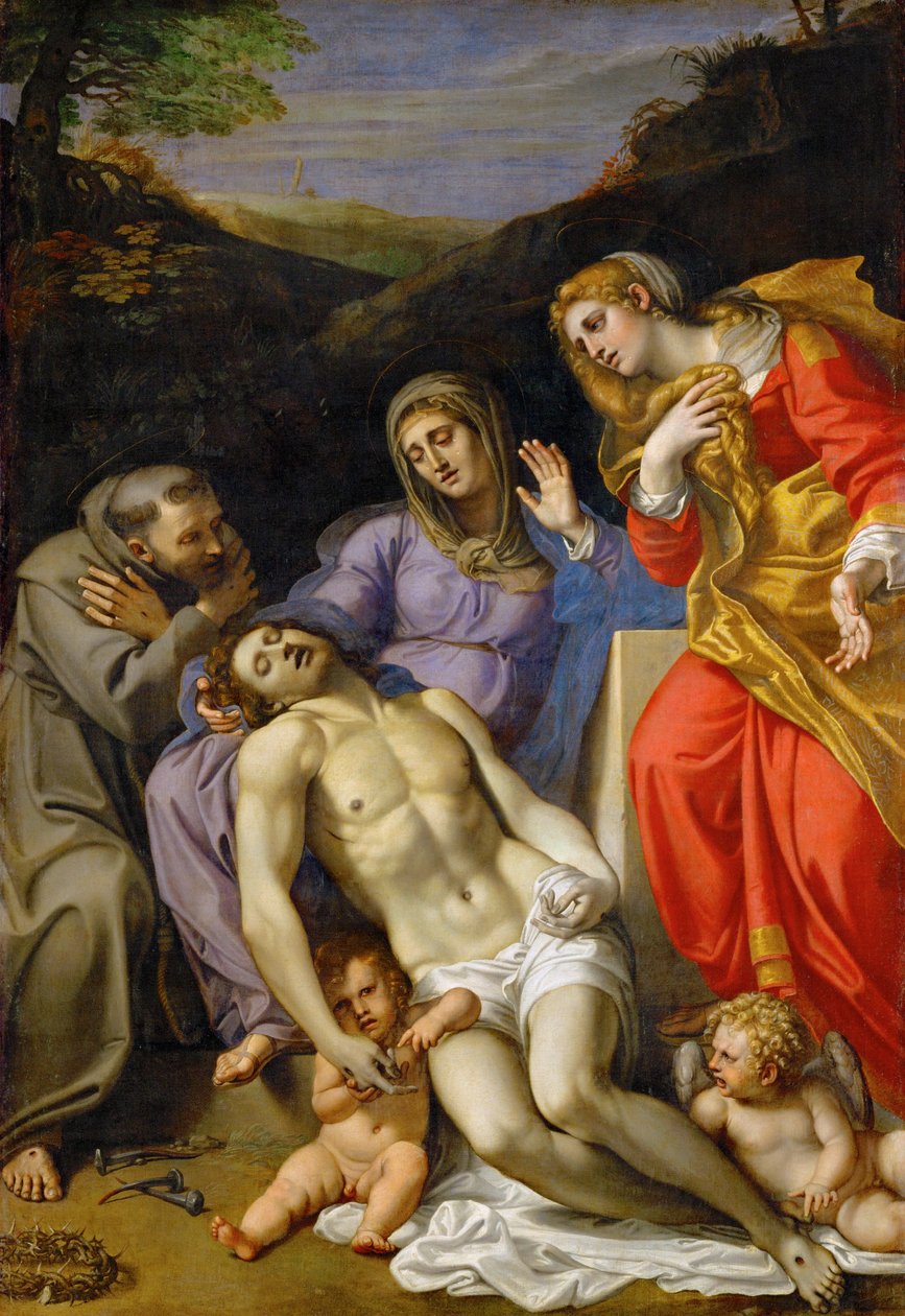 皮耶塔... 作者 Annibale Carracci
