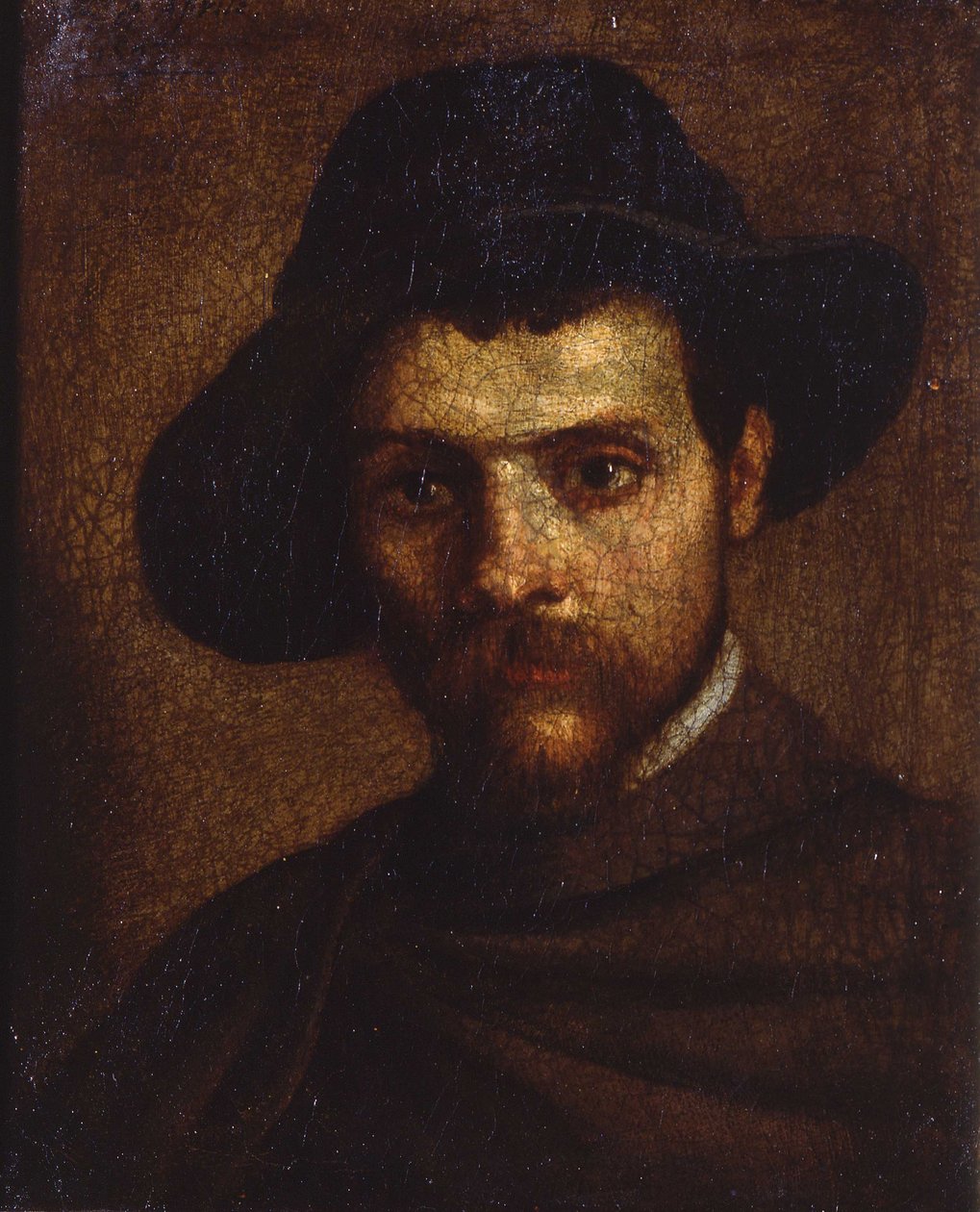 自画像 作者 Annibale Carracci