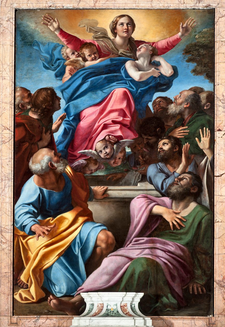 圣母升天（绘画 作者 Annibale Carracci