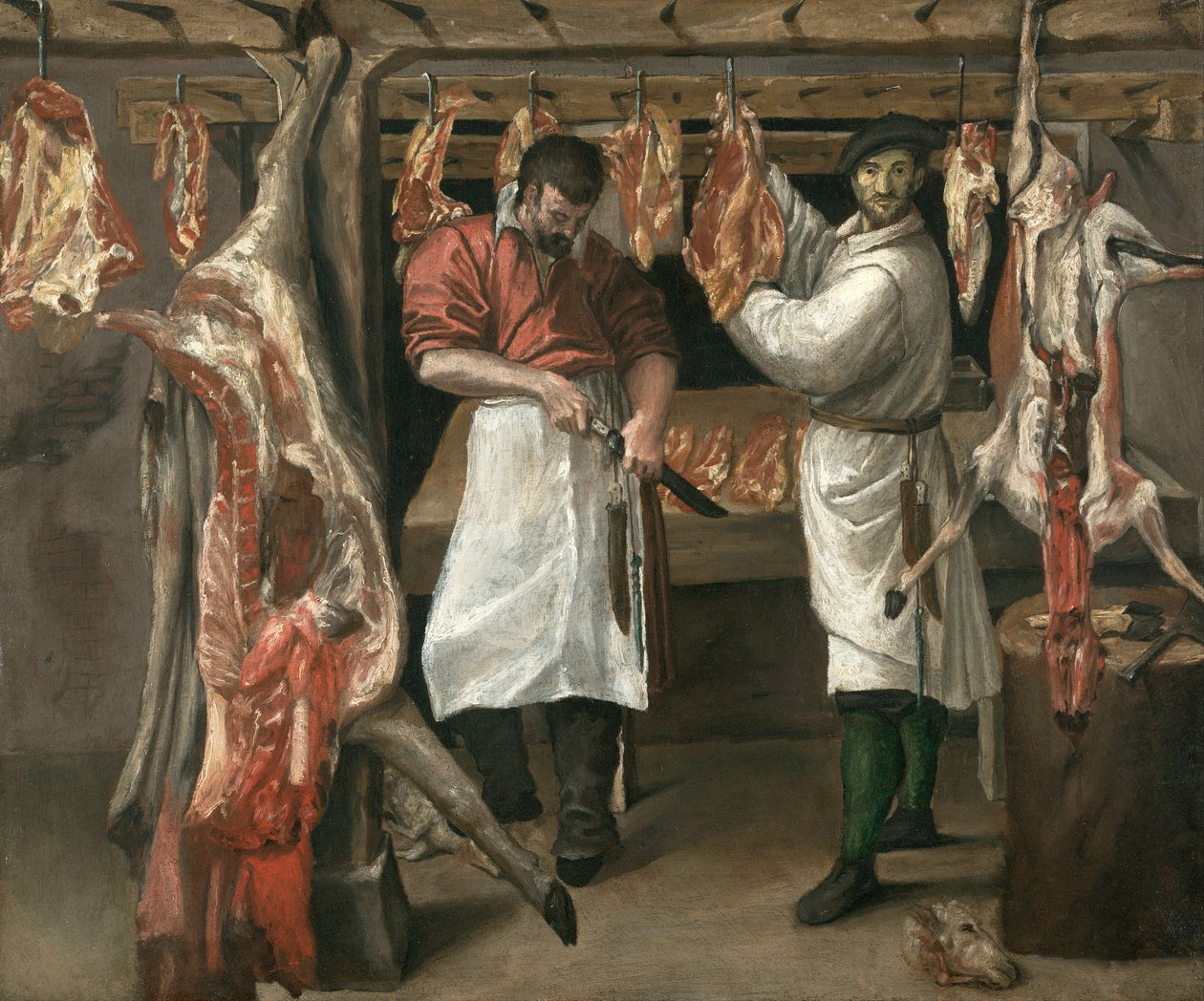 肉店 作者 Annibale Carracci