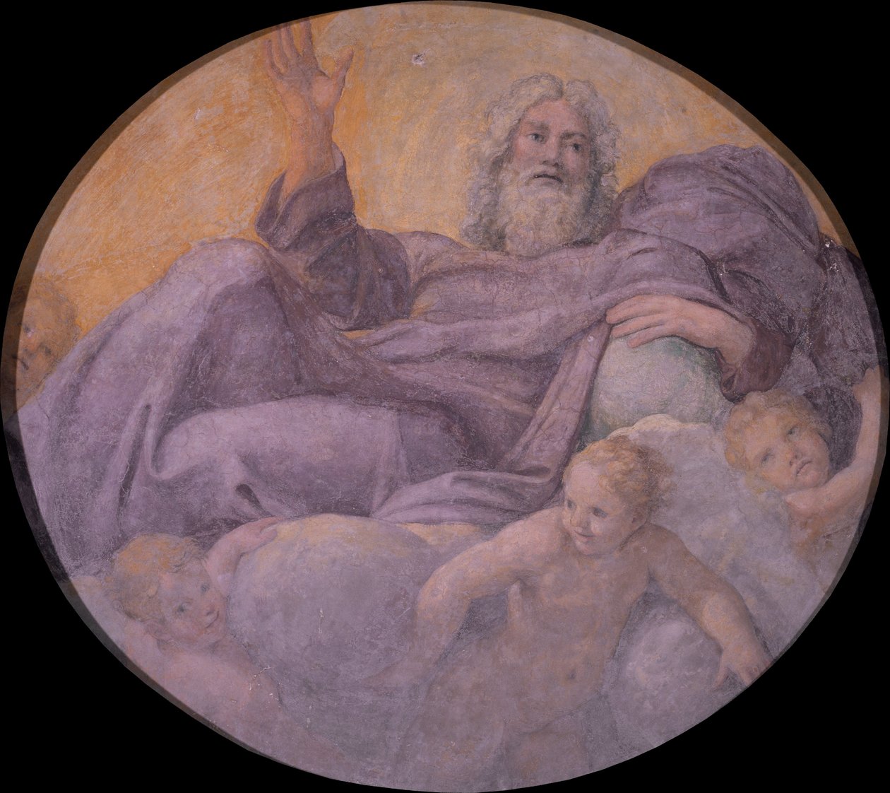 永恒的父亲，1604-1607年 作者 Annibale Carracci