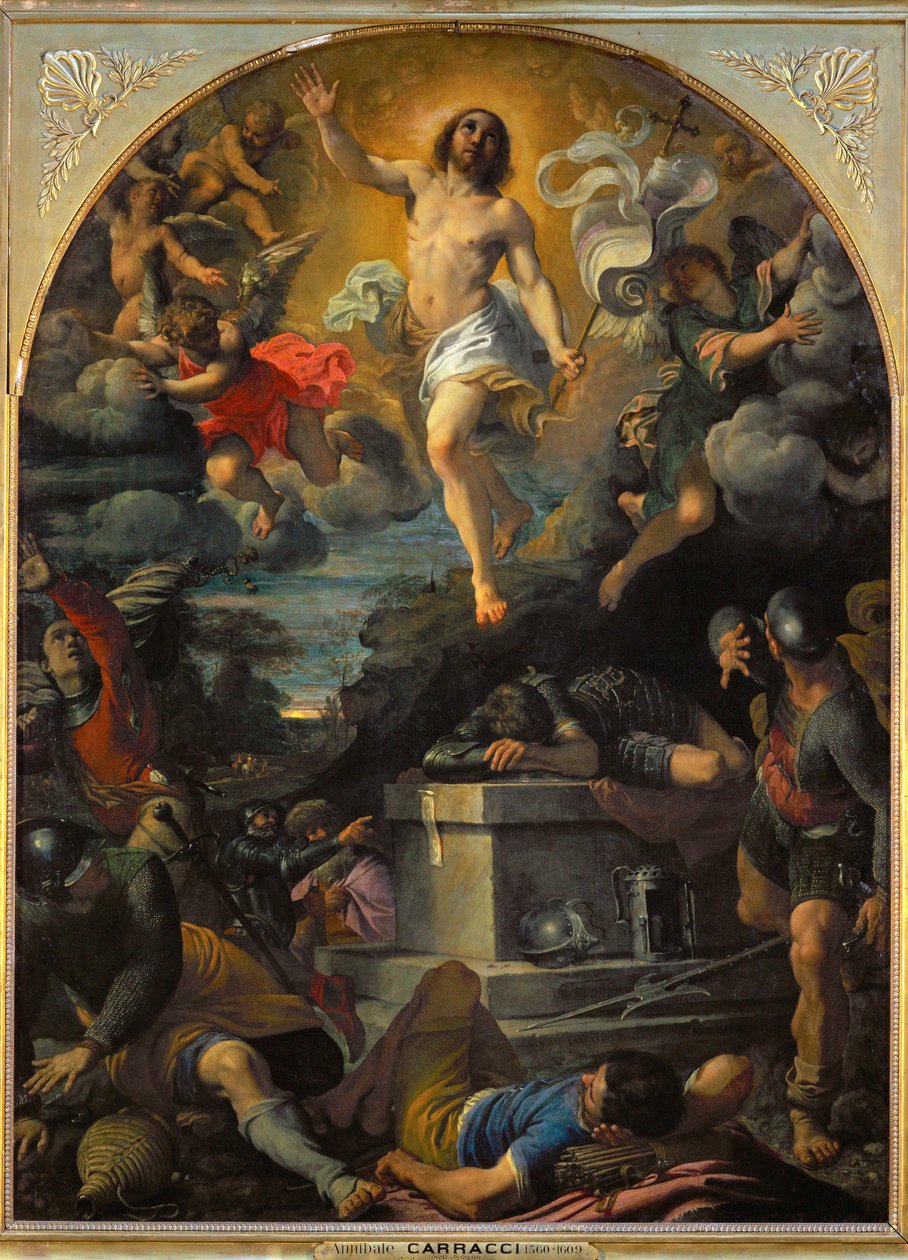 复活... 作者 Annibale Carracci