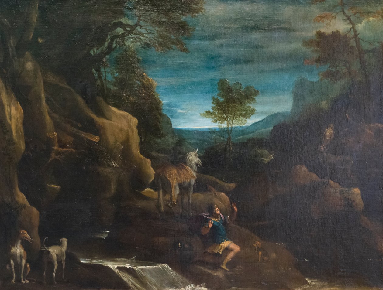圣尤斯塔斯的愿景 作者 Annibale Carracci