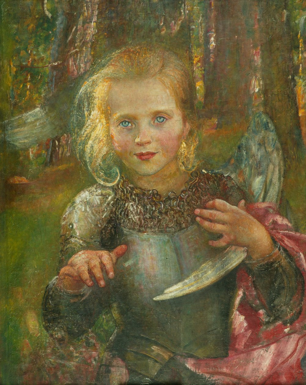 幻觉，约 1902 年（布面油画） 作者 安妮·路易莎·斯威纳顿