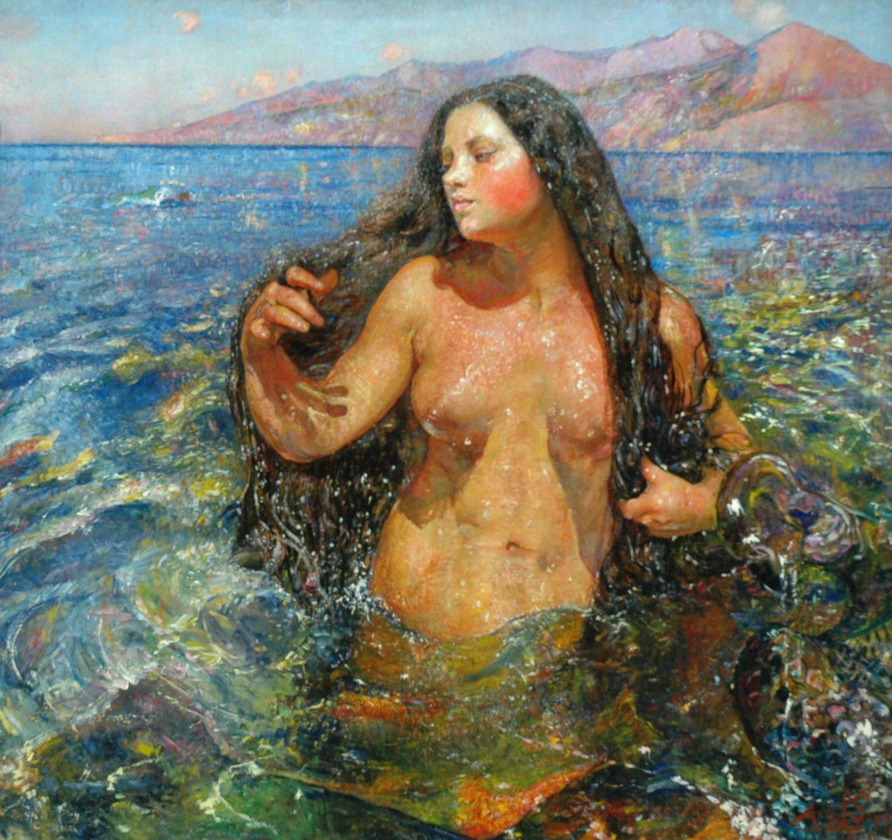 Oceanid 作者 安妮·路易莎·斯威纳顿