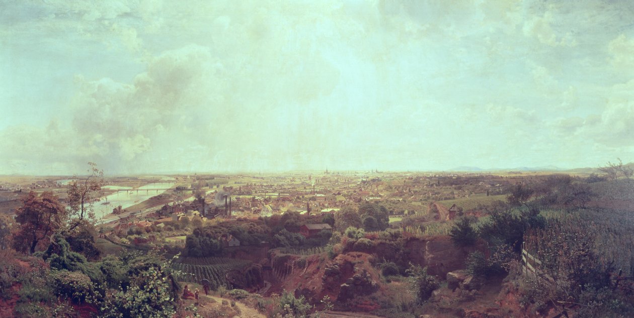 维也纳全景，1870年 作者 未知未知