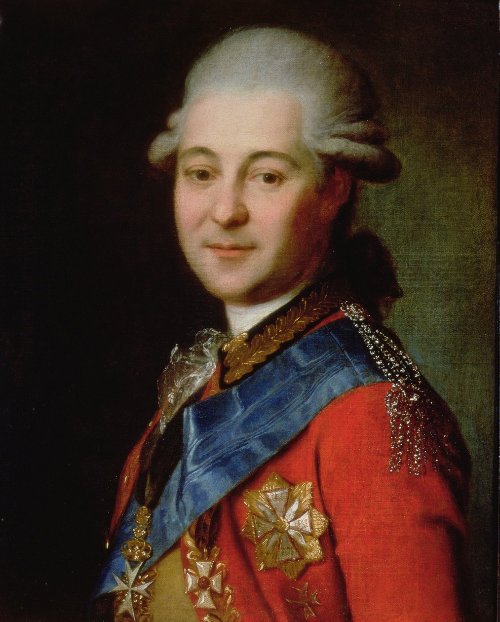 Semeon Gavrilovich Zoric的肖像，18世纪晚期 作者 未知未知