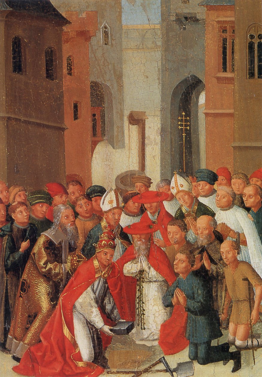 1489年的Weingartener Heilig-Blut-Tafel。 作者 无名氏