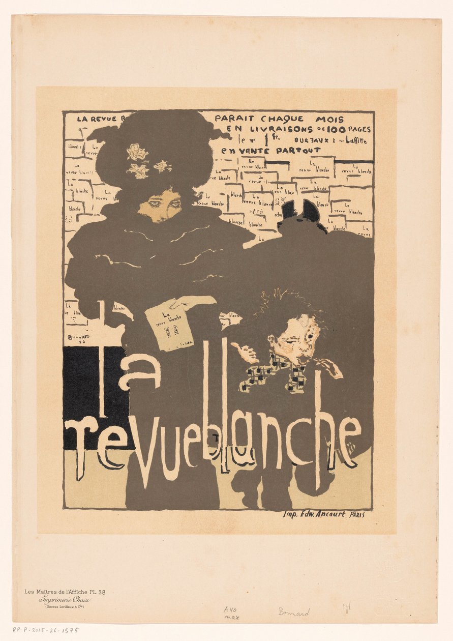 Blanche 杂志广告
Les Maîtres de l