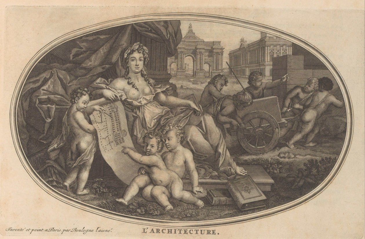 建筑
建筑学》（物品标题）
Le Cabinet des Beaux Arts, ou Recueil Des Plus Belles Estampes, gravées d