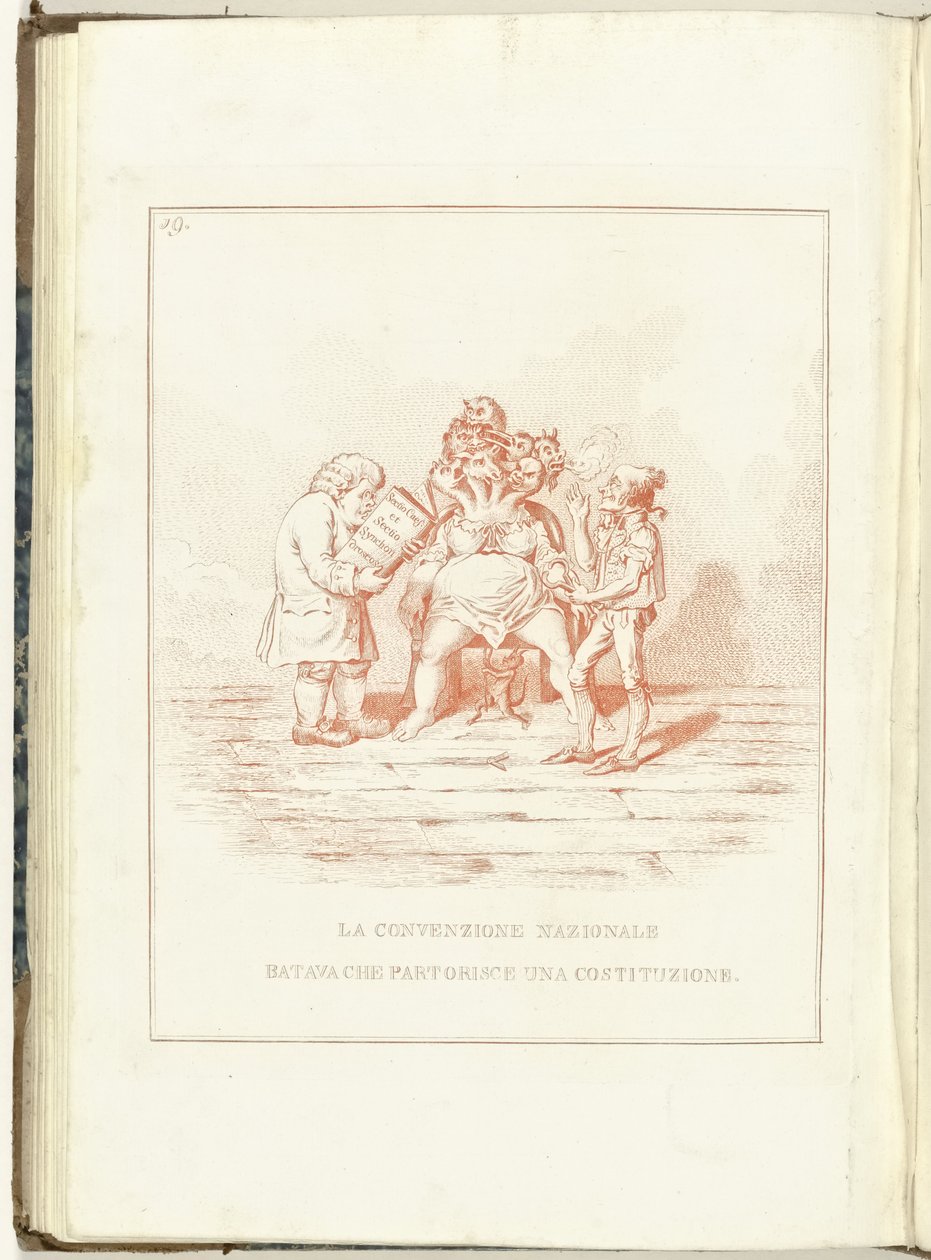 Barensnood van de Nationale Conventie, 1795 年
制定宪法的巴达维亚国民大会（实物标题）
再生的荷兰（意大利语版本）（丛书名称）
荷兰的再生：所有再生民族的镜子（丛书名 作者 无名氏