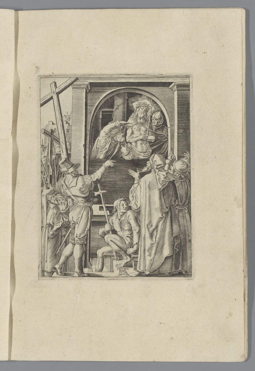 基督示众（Ecce homo）
小耶稣受难记》（系列名称）
耶稣受难记》（系列名称） Alberto Durer Nurenburgensi Effigiata 作者 无名氏