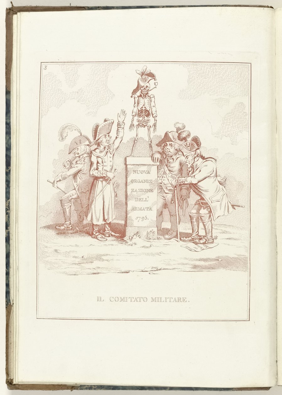 军事委员会，1795 年
军事委员会（物上标题）
再生的荷兰（意大利语版本）（系列名称）
荷兰的再生：所有再生民族的镜子（关于物品的系列标题） 作者 无名氏