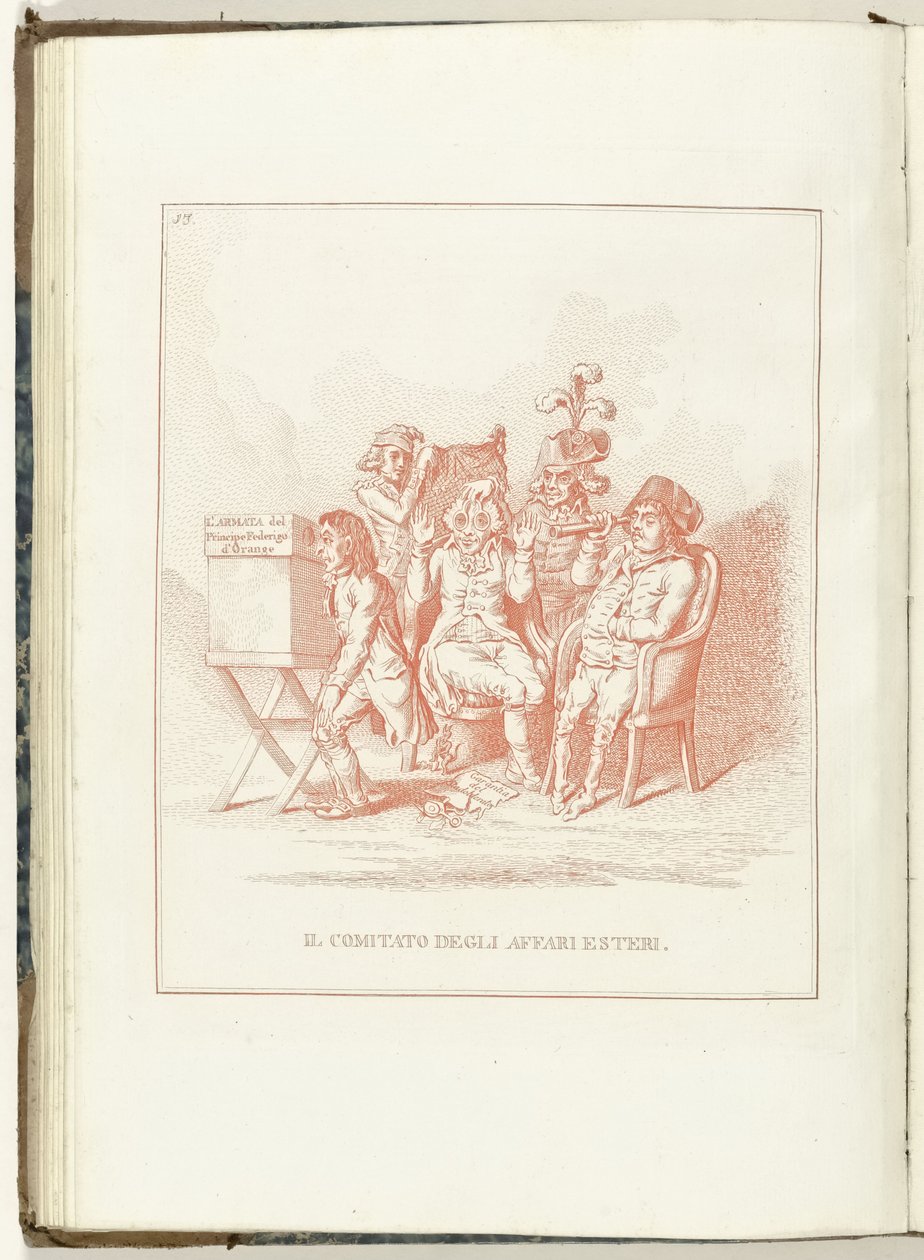 外交事务委员会，1795 年
外交事务委员会（物上标题）
再生的荷兰（意大利语版本）（系列名称）
荷兰的再生：所有再生民族的镜子（关于物品的系列标题） 作者 无名氏