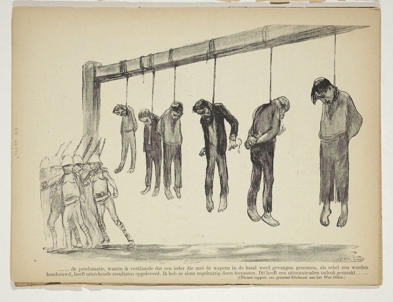 Door de Britten opgehangen Boeren 作者 无名氏