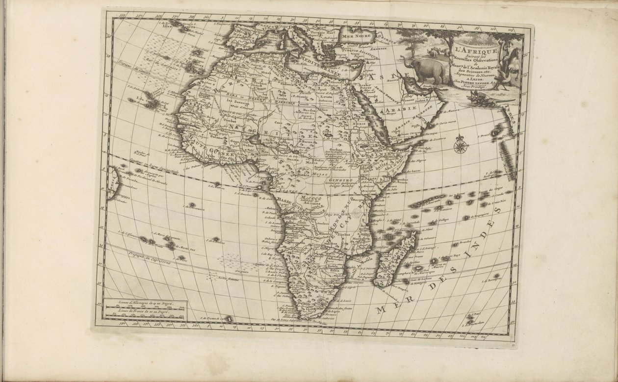 Kaart van Afrika
L