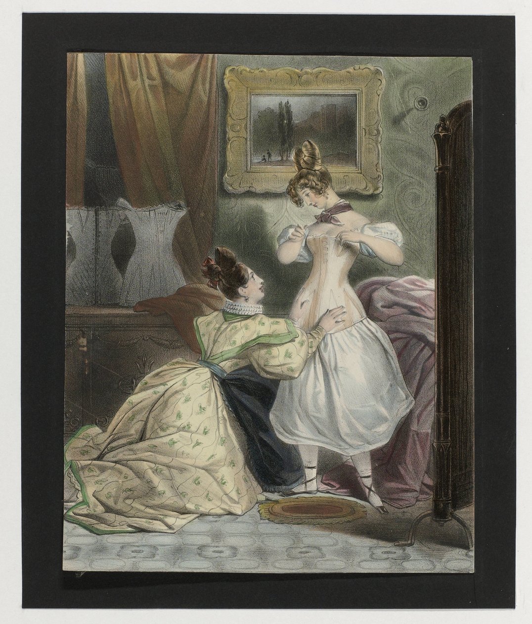 La M.de de Corsets，约 1832 年：这才是真正的 (...) 作者 无名氏