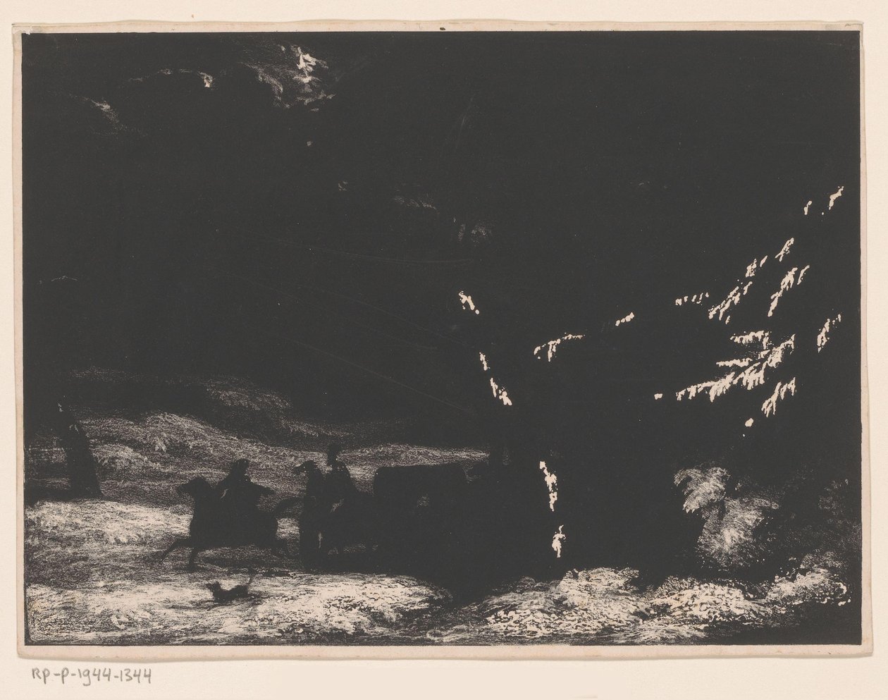Landschap met ruiters 作者 无名氏