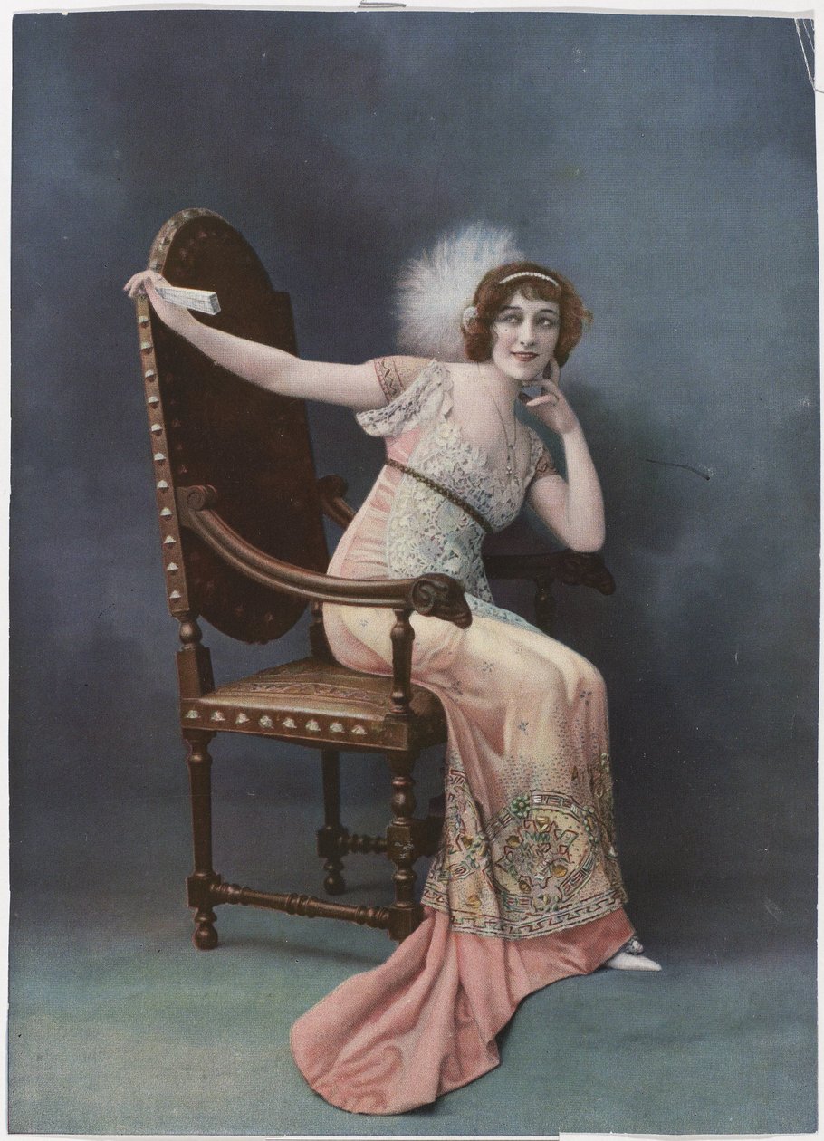 Les Modes, 1911 : 晚礼服 (...) 作者 无名氏