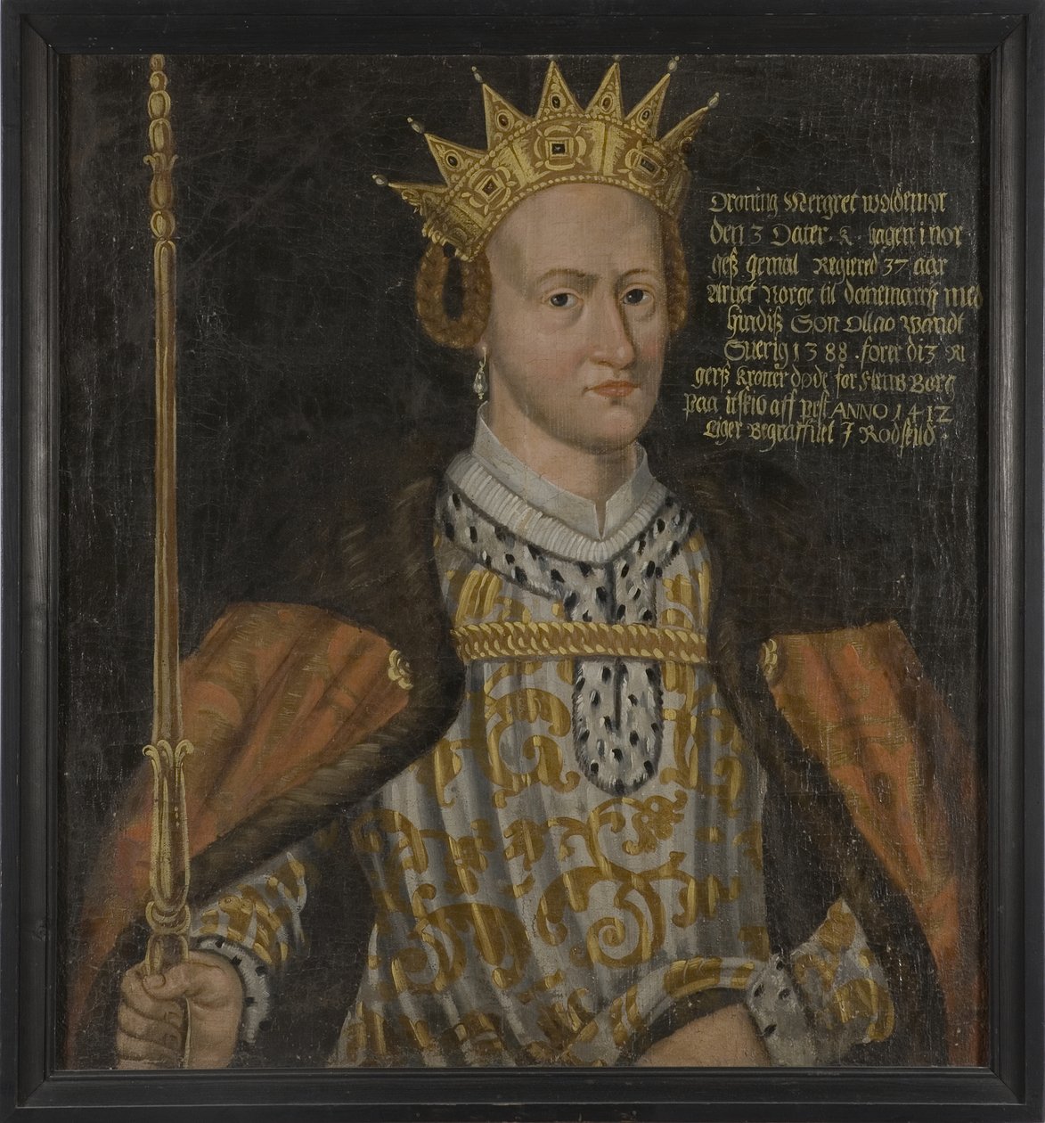Margareta I，丹麦女王，挪威和瑞典 作者 无名氏