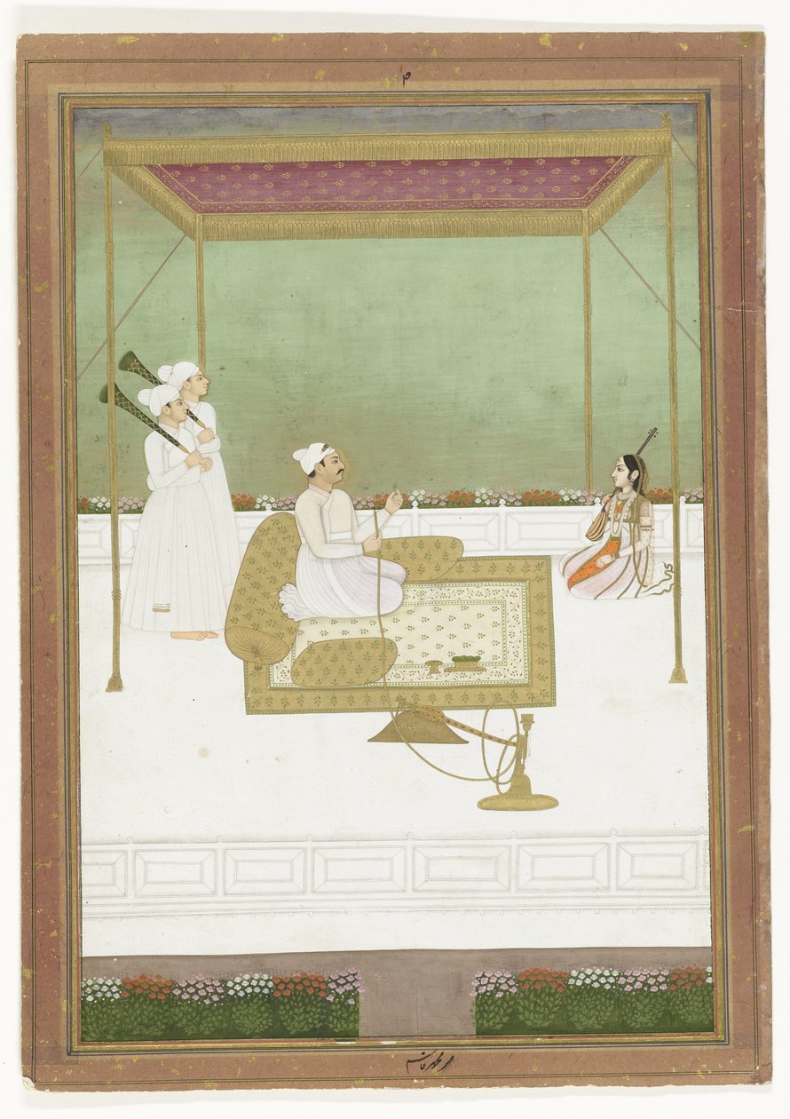 米尔-卡西姆-阿里-汗（Nawab Mir Qasim Ali Khan van Bengalen 作者 无名氏