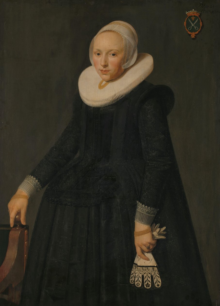 Trijntje Tijsdr van Nooij（1606/07-1646 年）肖像 作者 无名氏
