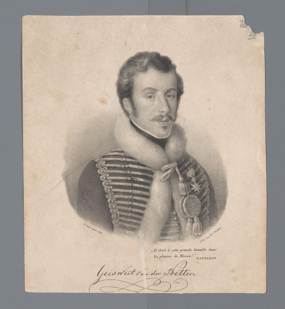 科尼利厄斯-安东尼奥斯-盖斯威特-范德内滕（Cornelius Anthonius Geisweit van der Netten）肖像 作者 无名氏