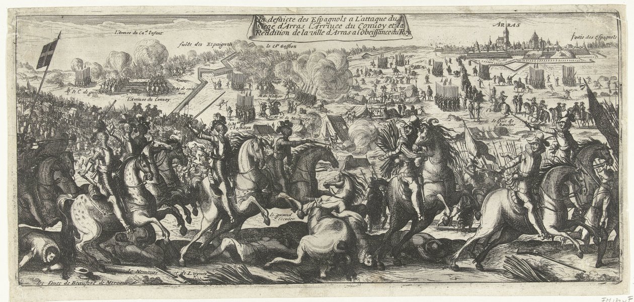 1640 年阿拉斯之战
La defaicte des Espognols a L